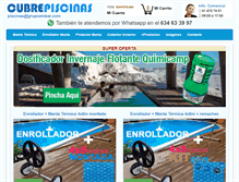 Tablet Screenshot of piscinasdirecto.com